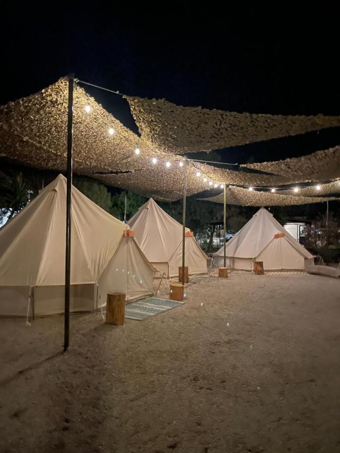 Simos Camping Elafonisos & Bungalows Bagian luar foto
