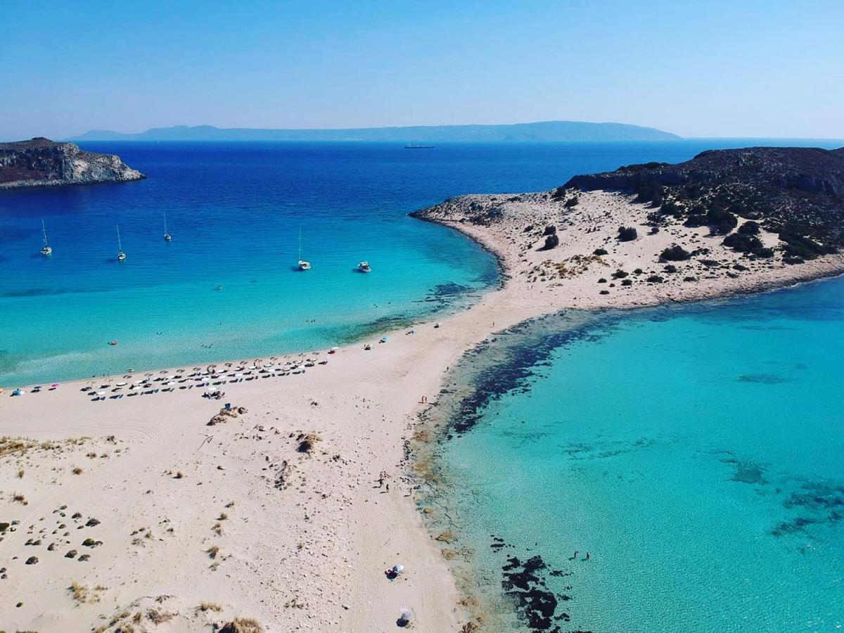 Simos Camping Elafonisos & Bungalows Bagian luar foto