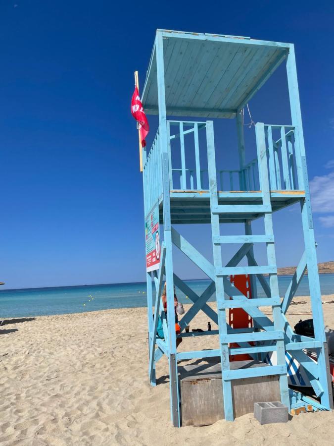Simos Camping Elafonisos & Bungalows Bagian luar foto