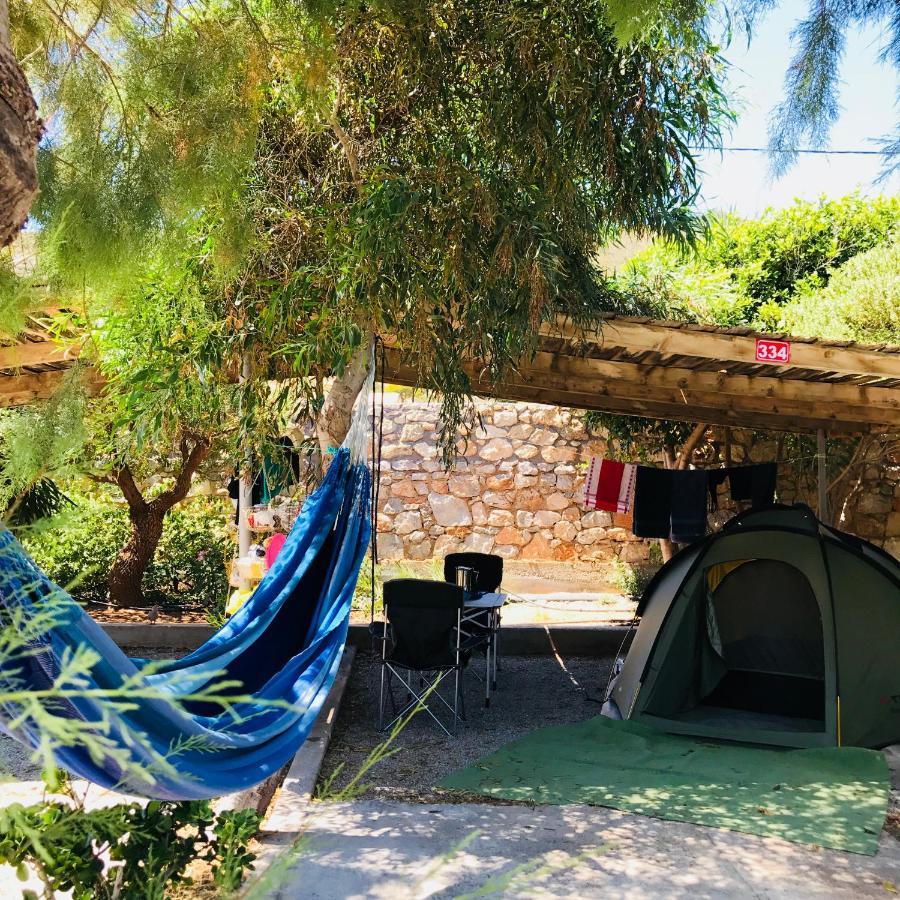 Simos Camping Elafonisos & Bungalows Bagian luar foto